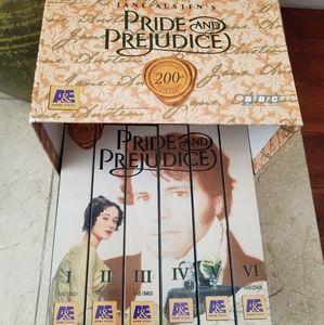 3/$20 Jane Austen's Pride & Prejudice VHS